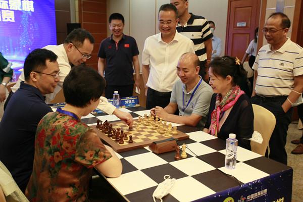 12名国象大师！深圳罗湖国际象棋奥赛元老邀请赛开幕