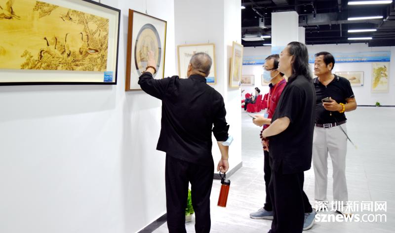 第七届公益烙画艺术作品展“共画中国美”开幕