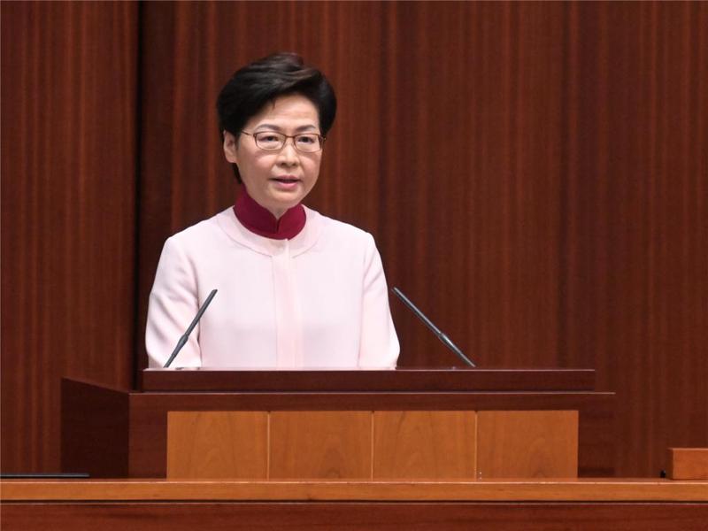 林郑月娥在《施政报告》中提出建设北部都会区