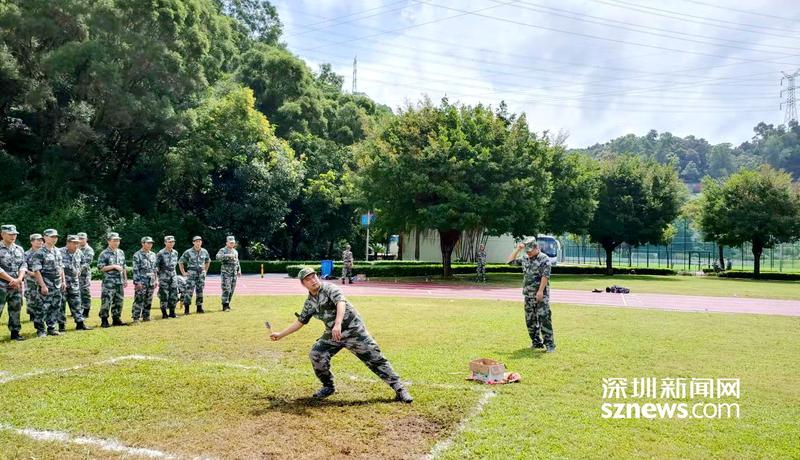 以考促建！马田街道基干民兵参加光明区比武竞赛获得好成绩