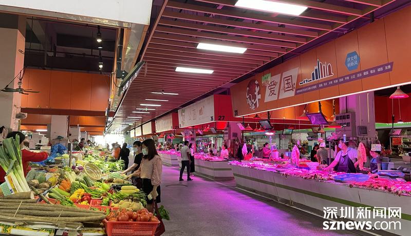 农贸市场焕新颜 这是一份属于圳美人的“生活享受”