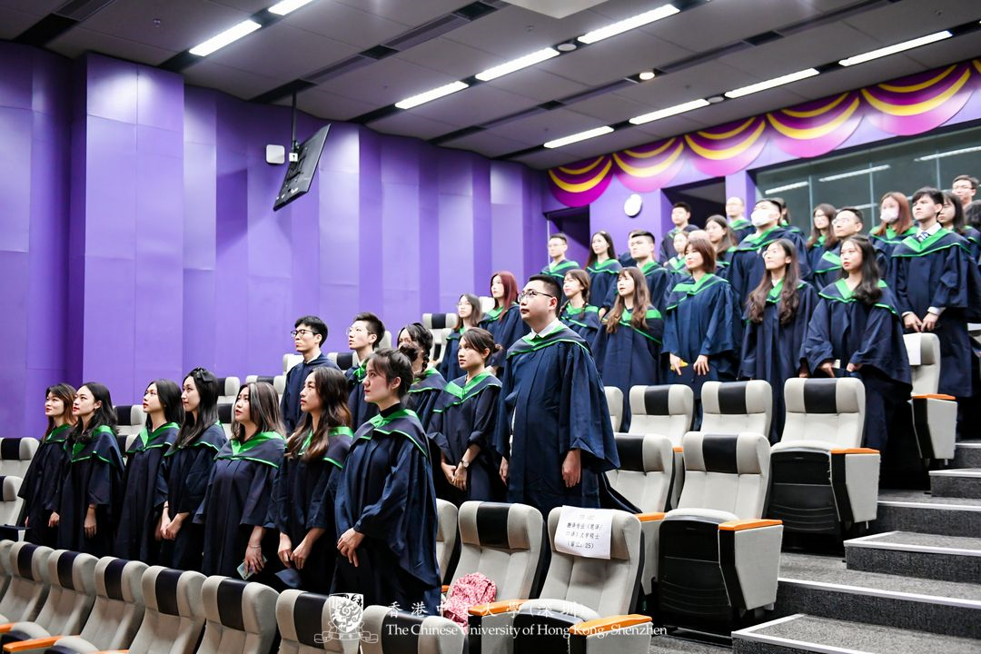 港中大（深圳）第六届728名研究生毕业啦！