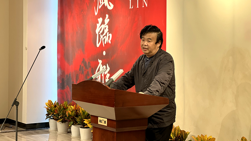 风临61雅颂深圳南风国画院庆祝建党100周年作品交流展开幕