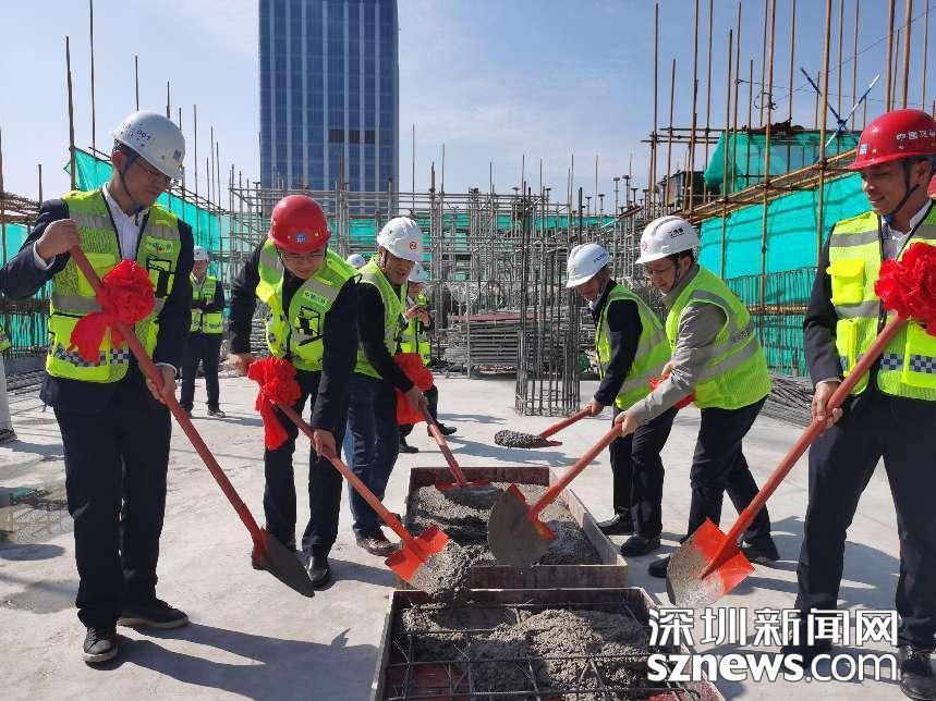 深圳前海立起法治新地标！中建八局最高人民法院第一巡回法庭项目顺利封顶