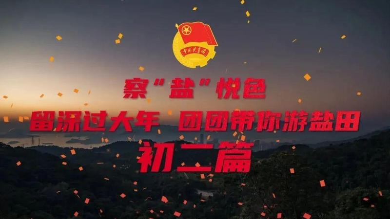 盐田共青团陪您过大年！（初二篇）