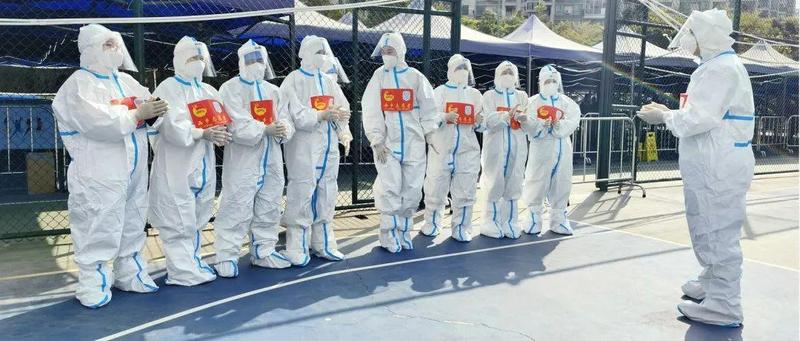 战疫中的志愿力量，记录宝安石岩最美志愿红