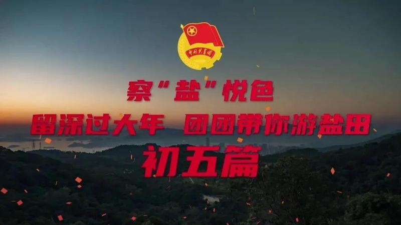盐田共青团陪您过大年！（初五篇）