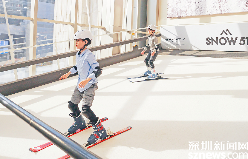 “上冰玩雪”攻略来了！深圳这些地方可以滑冰滑雪