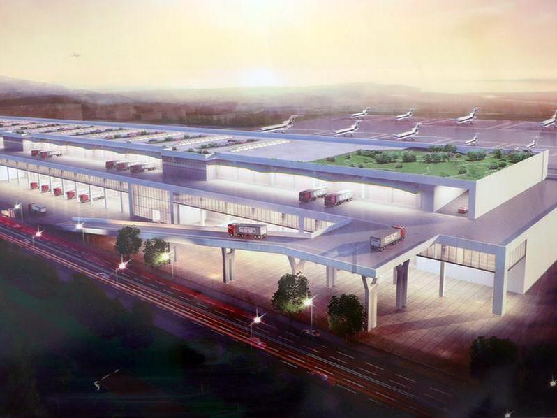珠海这个物流园预计年底竣工 将拥有国内单体最大航空货站
