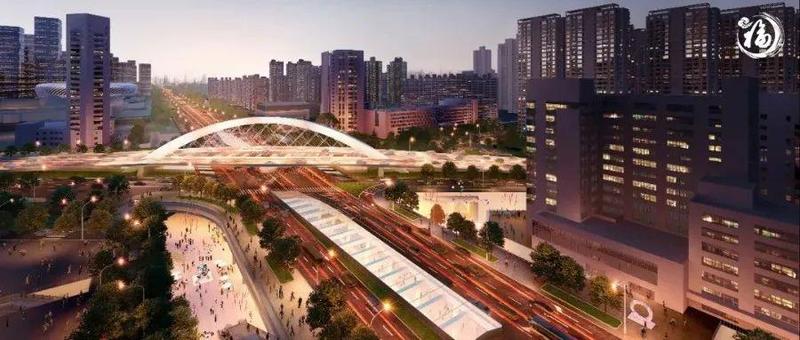 黄木岗枢纽全面复工，轨道交通部分计划年底投入使用！