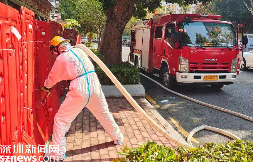 学雷锋 深圳消防志愿服务在行动！