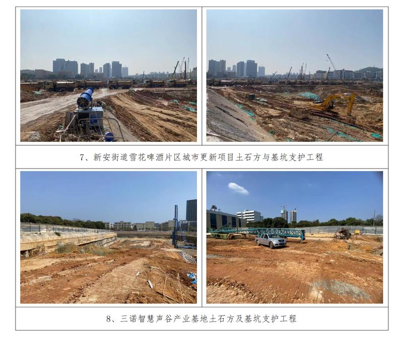 宝安区2月份扬尘污染严重工地名单公开曝光