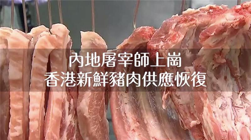 38位內地屠宰师助力香港鮮肉供應