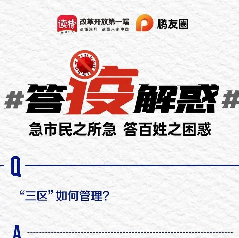 深圳发布疫情防控5号通告，一图为你答“疫”解惑！