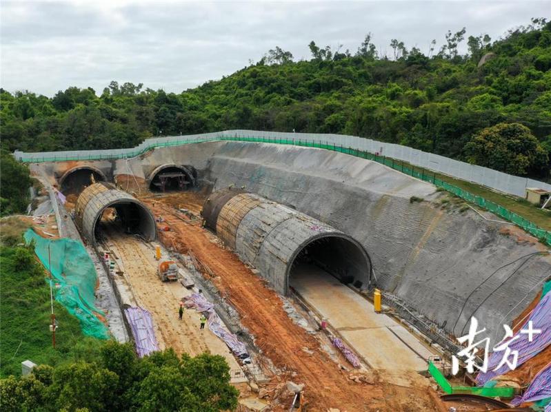 建设进度已达四成 珠海菱角咀隧道计划年内建成