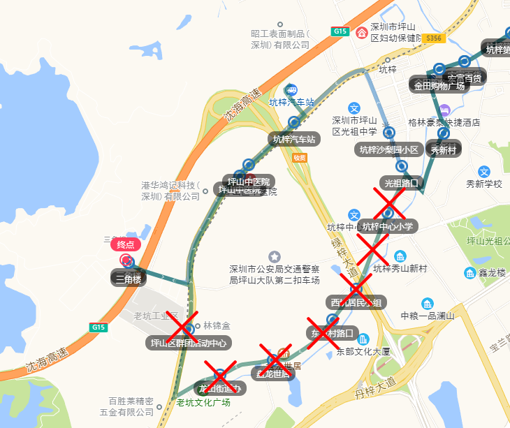 黑马计划稻草人_出行请注意！深圳这些公交线路取消、调整！