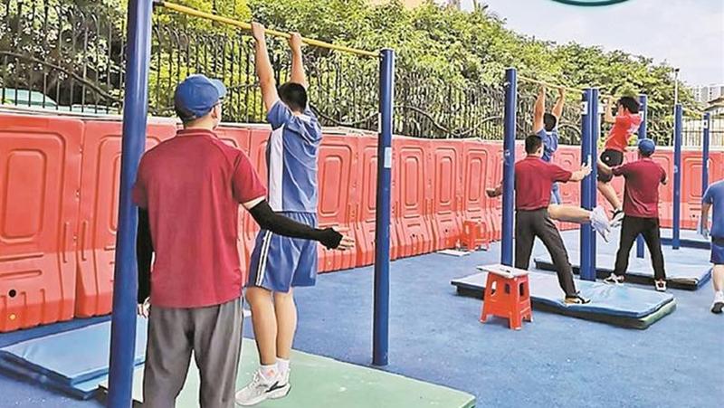 深圳2022年中考体育考试顺利开考
