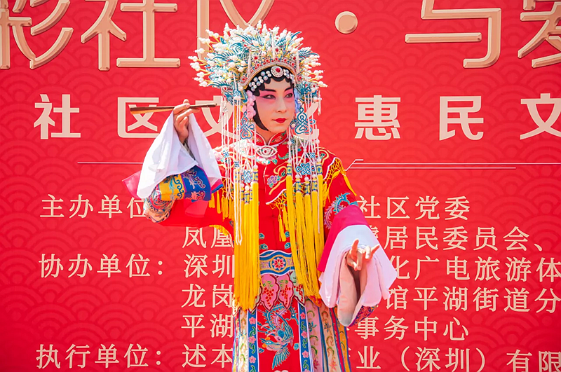 龙岗平湖举办“多彩社区·与爱同行”文化惠民演出