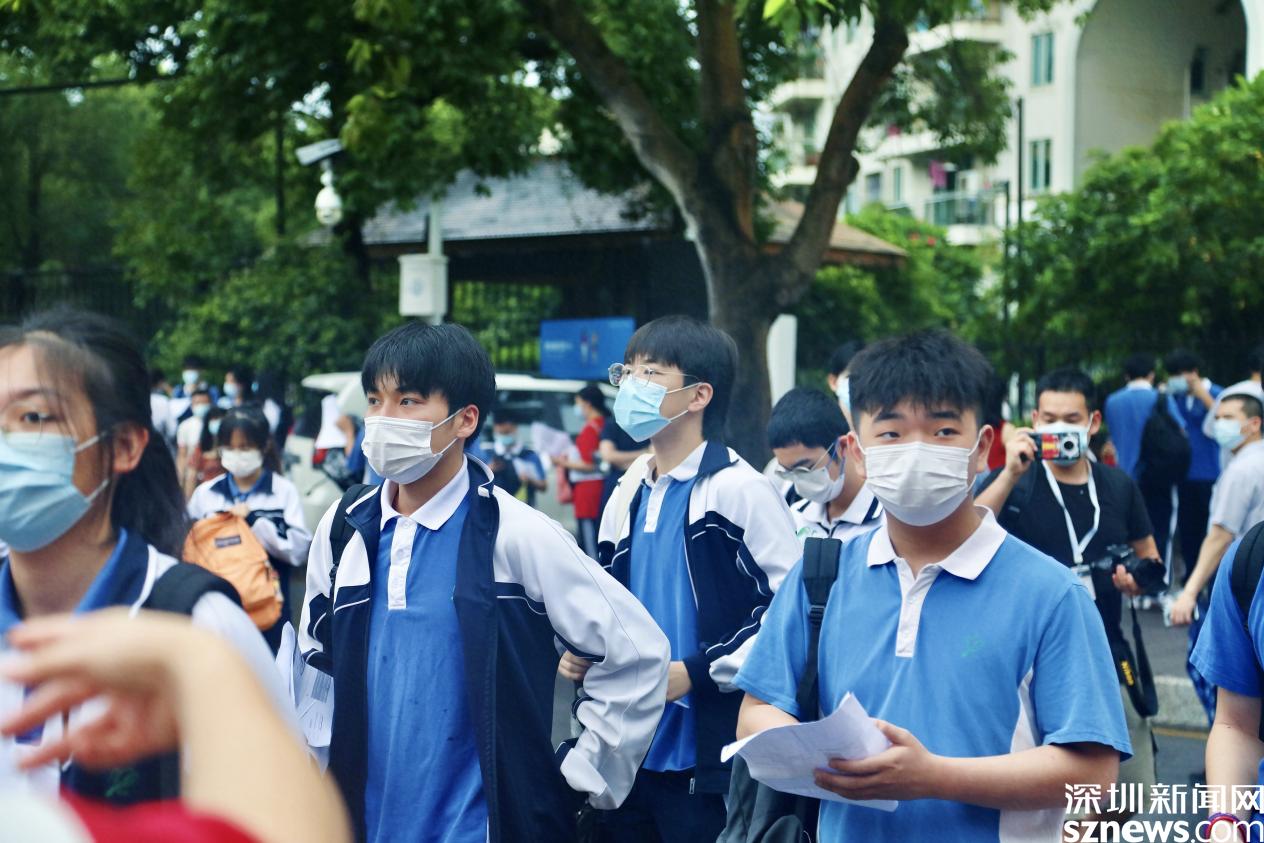 深圳5.12万名考生顺利应考 广东高考成绩预计6月25日公布