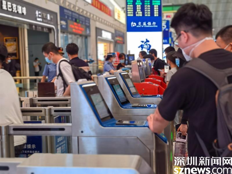 2022年暑运7月1日启动 深圳车站预计发送旅客1960万人