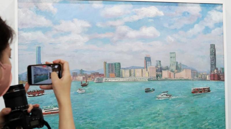 “今朝更好看——庆祝香港回归祖国25周年艺术名家作品展”在港开幕