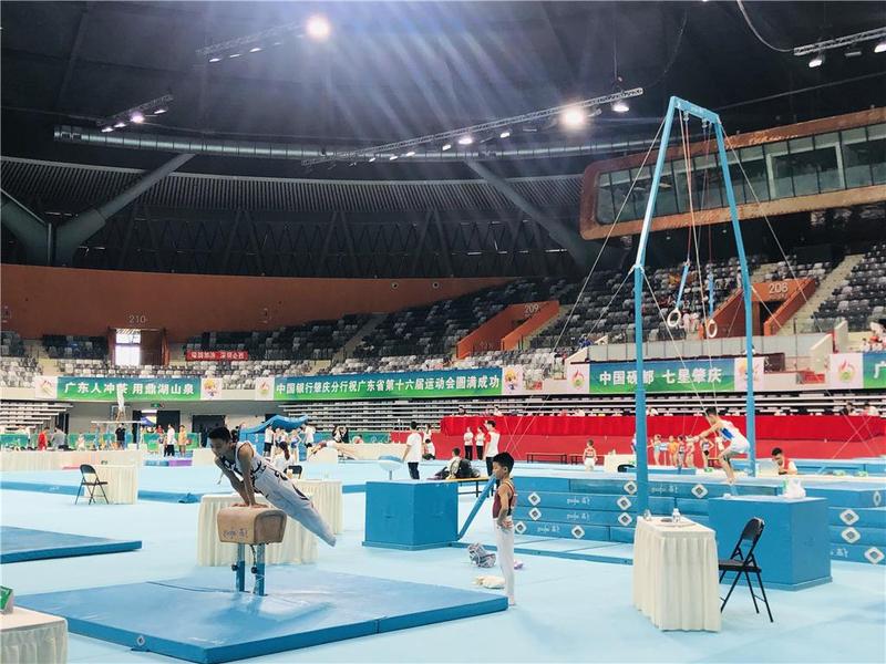 ​​​​第十六届省运会竞技体育组体操比赛圆满收官