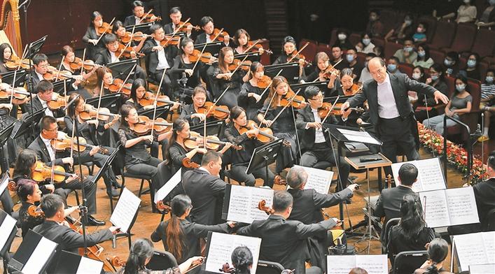 深圳交响乐团迎来40周岁生日 专场音乐会昨晚举行