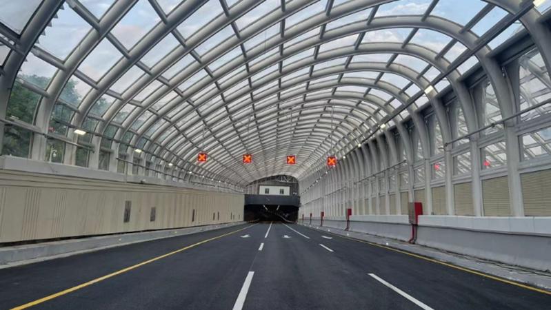 国内首条采用空气净化系统城市隧道在深通车！15分钟市中心直达前海