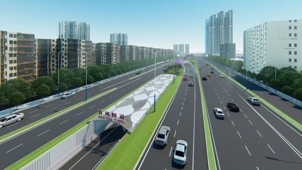 深圳首条“单洞双层”隧道，建设现场全程“高能”！