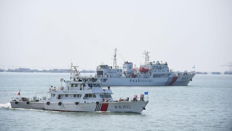 2022年国家海上搜救综合演练在广东举行