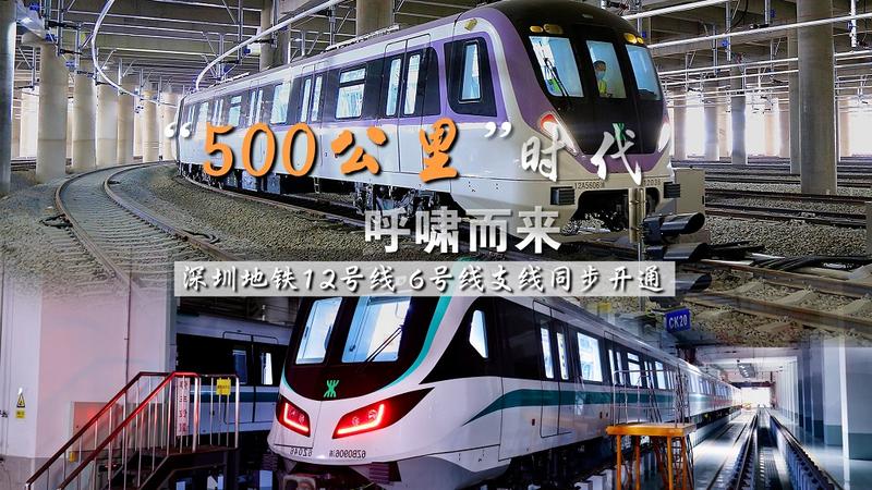 IN视频|深圳地铁12号线 6号线支线同步开通