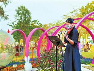  Zhuhai made every effort to ensure that more than 780000 people visited the municipal parks during the Spring Festival