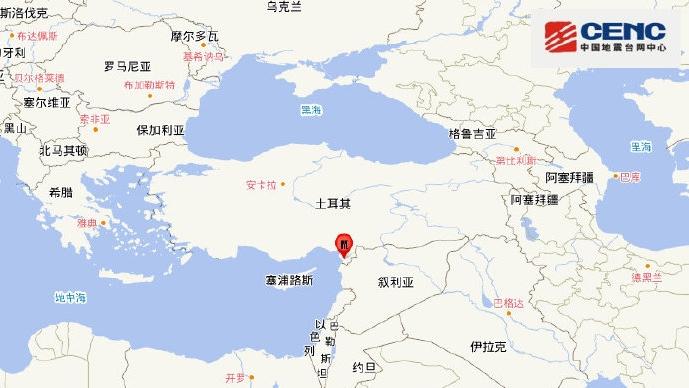 土耳其发生6.3级地震 震源深度10千米