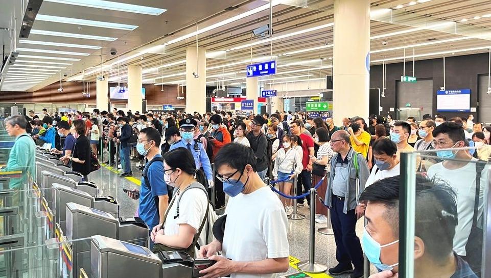 16万人次！深圳福田口岸再刷新出入境旅客双向客流量新高