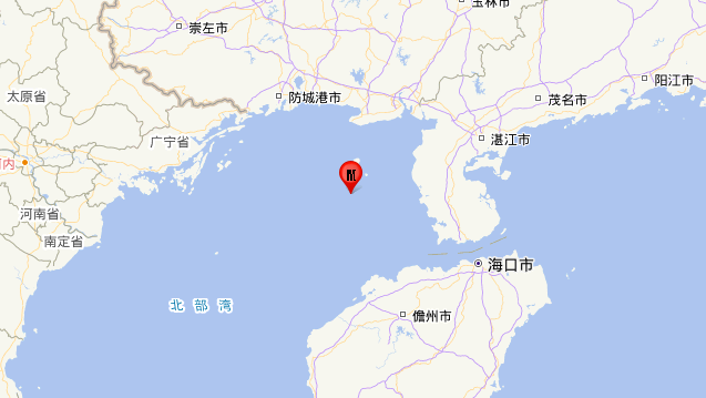 北部湾发生5.0级地震，粤桂琼多地有震感