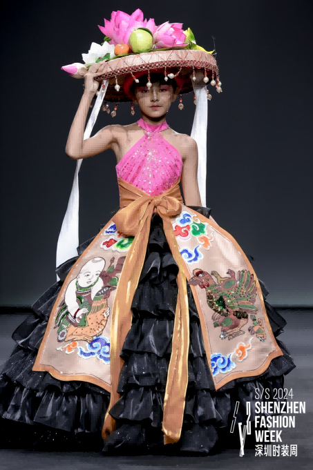 越南童装品牌首登深圳时装周 异国传统服饰焕新设计童趣十足(图6)