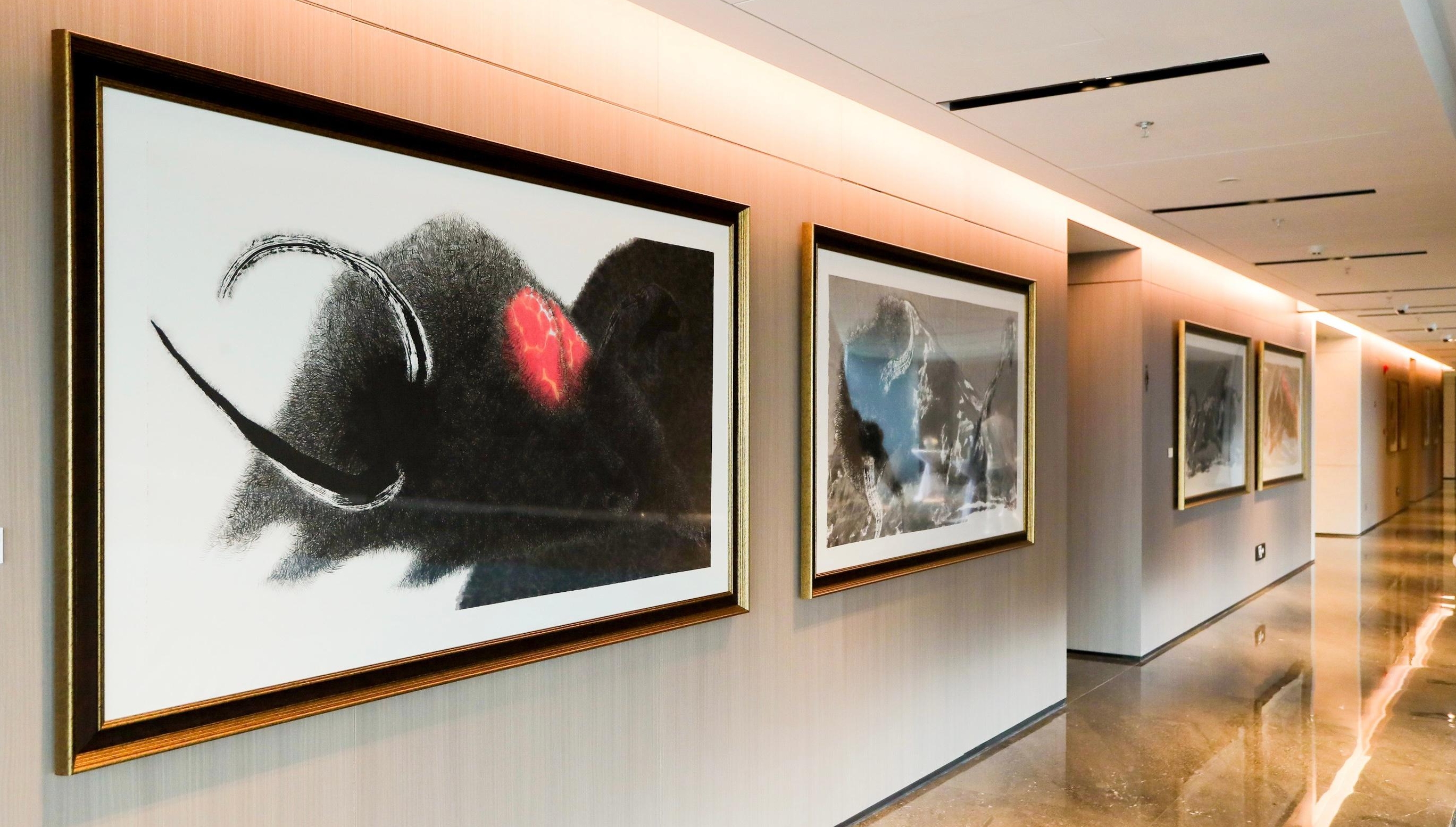 “三牛”精神艺术展在前海启幕 中集前海国际中心全球招商正式启动