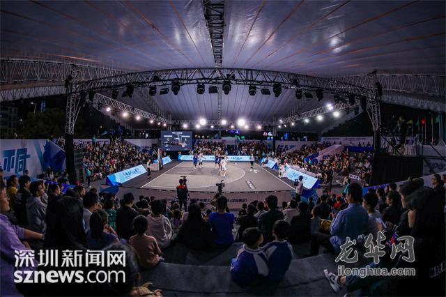 2023赛季中国男子三人篮球联赛深圳龙华站开幕