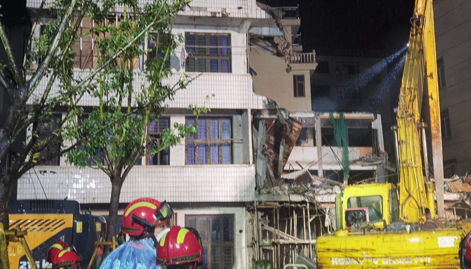温州永嘉一民房坍塌 被困4人全部遇难