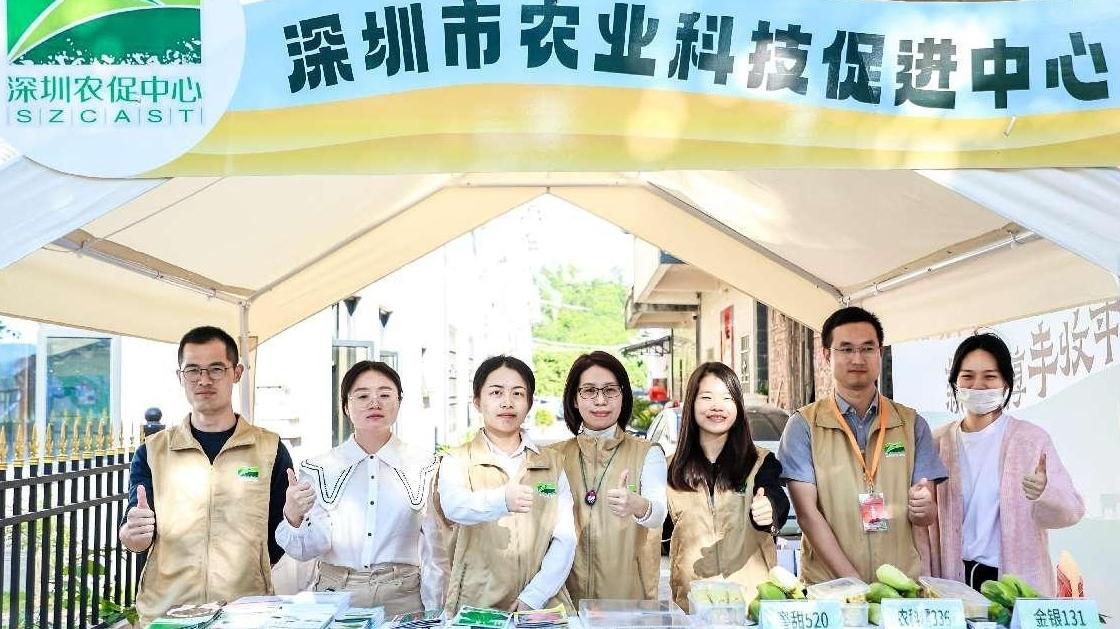 深圳市农促中心积极参与深汕特别合作区田园都市丰收节活动