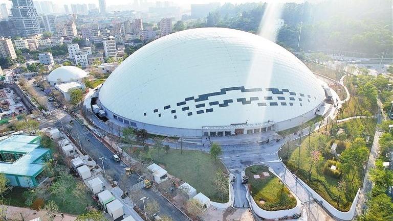 探营全球最大充气膜公共建筑——深圳国际低碳城气膜馆