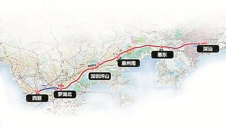 深汕高铁首座隧道安全顺利贯通 深汕铁路建成后,合作区到深圳中心区仅需30分钟_深圳新闻网