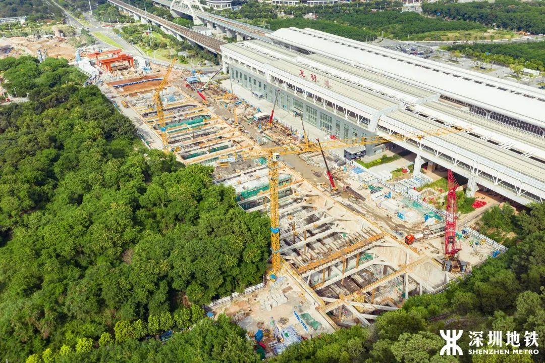 全线贯通！这条地铁线预计通车时间明年！_深圳新闻网