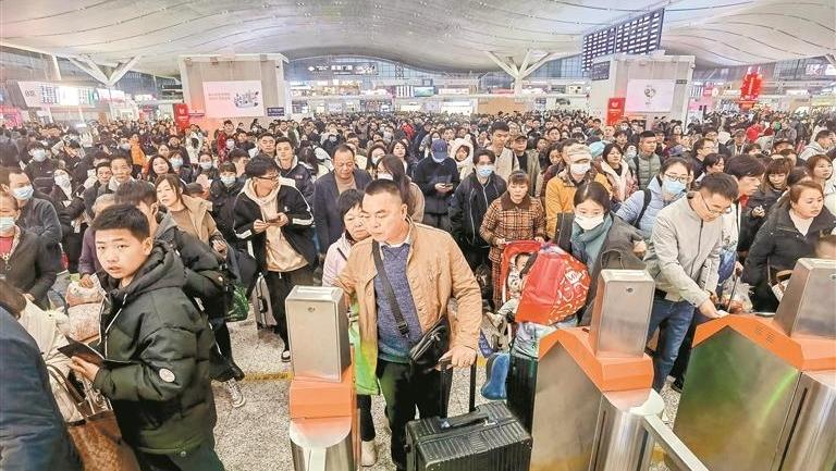 深圳铁路春运前7天累计到发旅客354万人次 到达旅客同比翻番