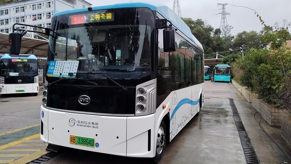 深圳巴士开通云海专线D，南约地铁站直通云海公园