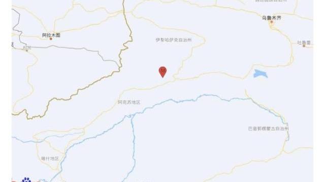 新疆阿克苏地区发生4.5级地震