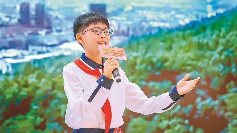深圳市少先队员演说大赛举行 说出少年中国最美的模样