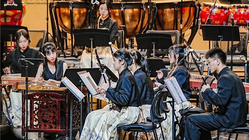 港中大（深圳）国乐团举行首场校外专场公益音乐会