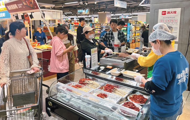 烧烤店“开进”深圳超市，盒马搭建烧烤食材鲜品供应链