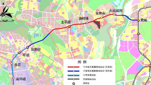 规划公布！深圳地铁10号线将延至东莞凤岗，与16、24号线实现换乘